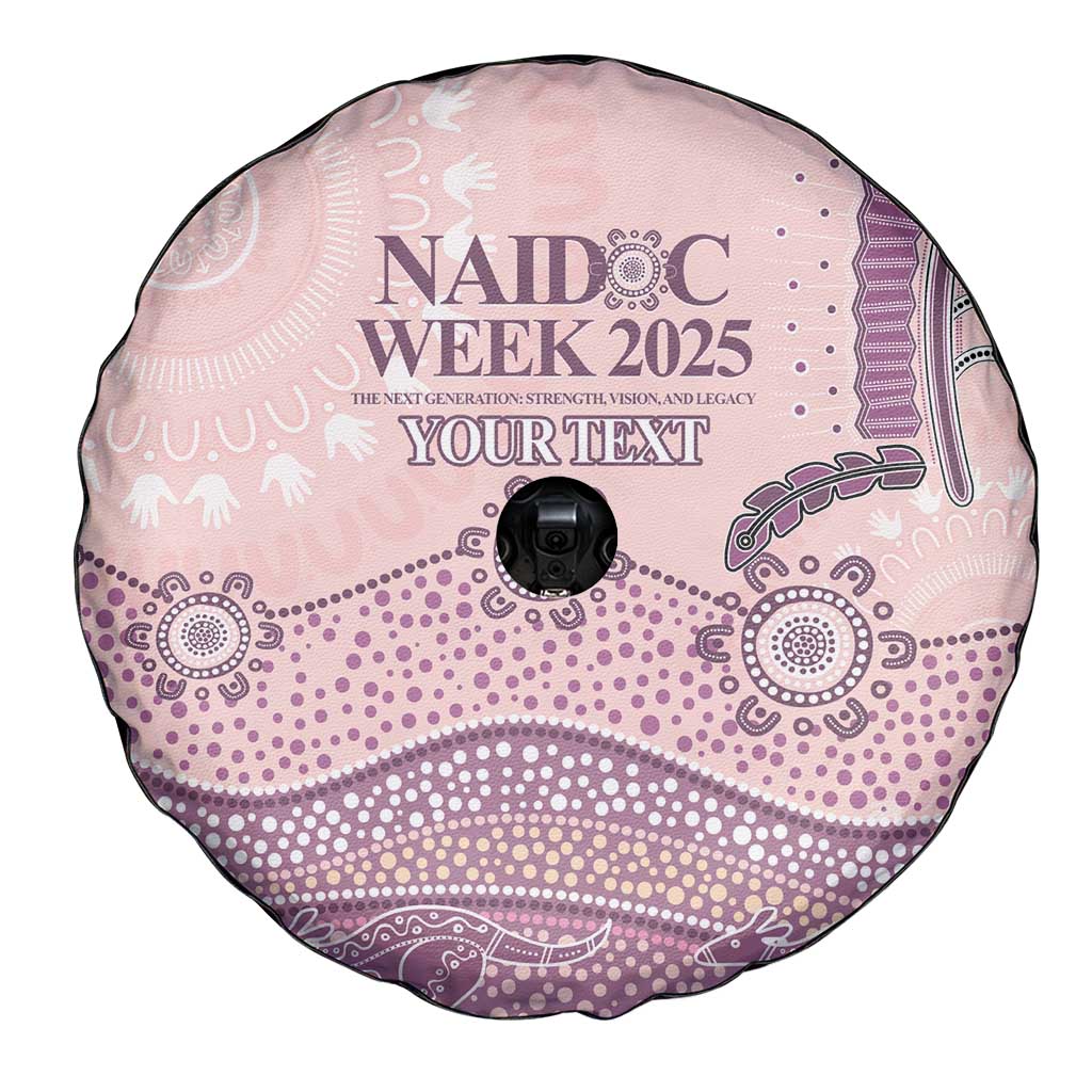 Personalised Australia NAIDOC Week Dhari Aboriginal Art Spare Tire Cover