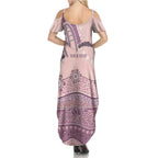 Personalised Australia NAIDOC Week Dhari Aboriginal Art Summer Maxi Dress