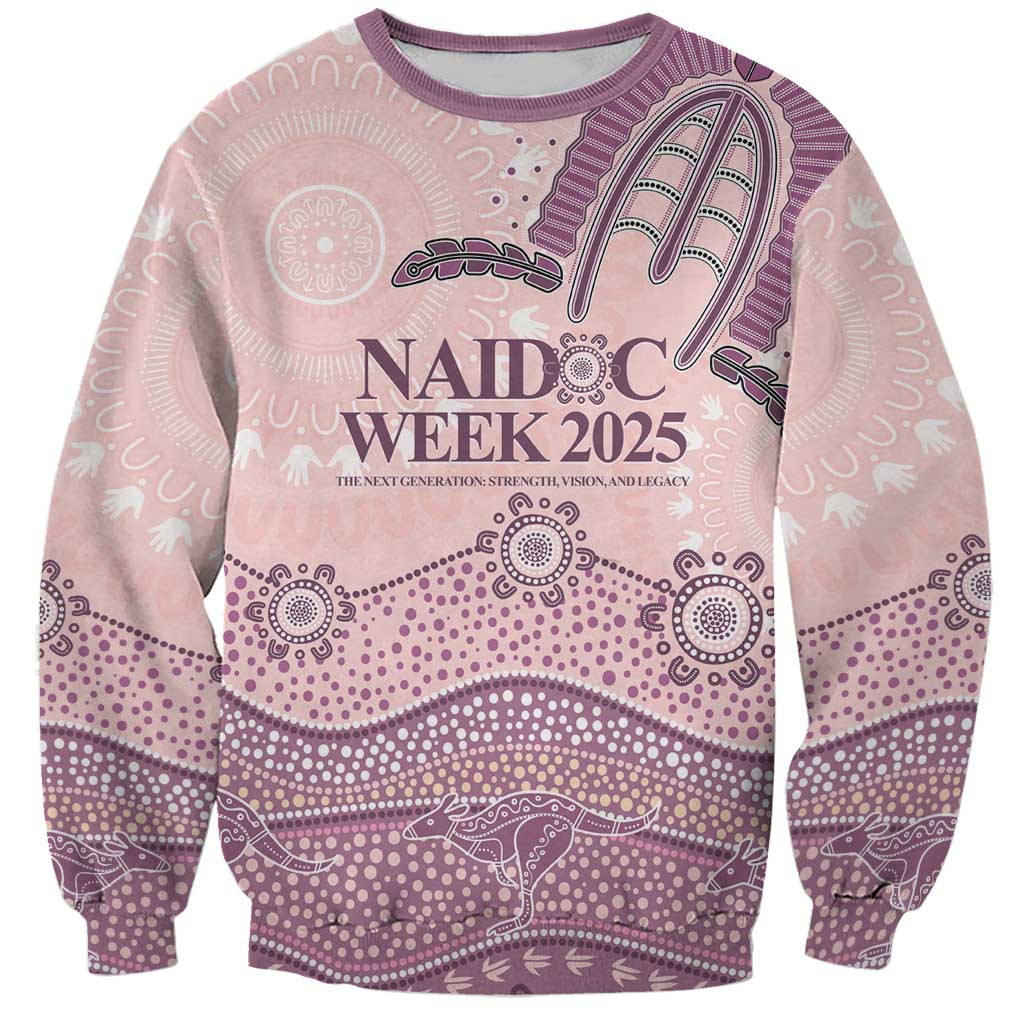 Personalised Australia NAIDOC Week Dhari Aboriginal Art Sweatshirt