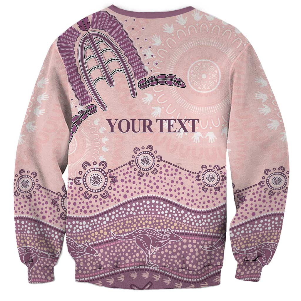 Personalised Australia NAIDOC Week Dhari Aboriginal Art Sweatshirt