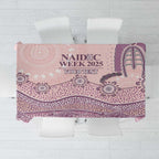 Personalised Australia NAIDOC Week Dhari Aboriginal Art Tablecloth