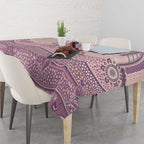 Personalised Australia NAIDOC Week Dhari Aboriginal Art Tablecloth