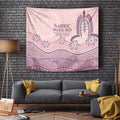 Personalised Australia NAIDOC Week Dhari Aboriginal Art Tapestry