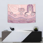 Personalised Australia NAIDOC Week Dhari Aboriginal Art Tapestry