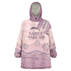 Personalised Australia NAIDOC Week Dhari Aboriginal Art Wearable Blanket Hoodie