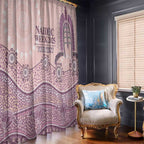 Personalised Australia NAIDOC Week Dhari Aboriginal Art Window Curtain