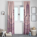 Personalised Australia NAIDOC Week Dhari Aboriginal Art Window Curtain