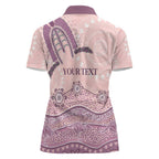 Personalised Australia NAIDOC Week Dhari Aboriginal Art Women Polo Shirt