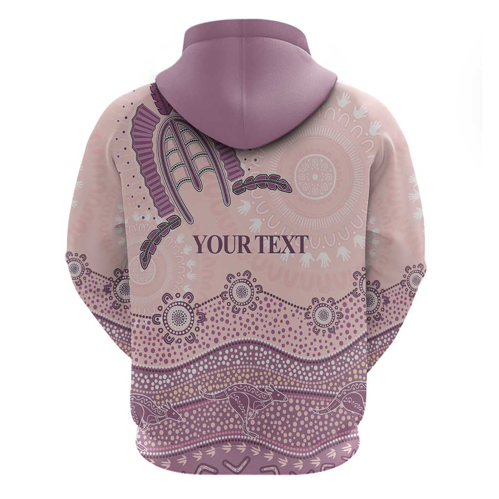 Personalised Australia NAIDOC Week Dhari Aboriginal Art Zip Hoodie