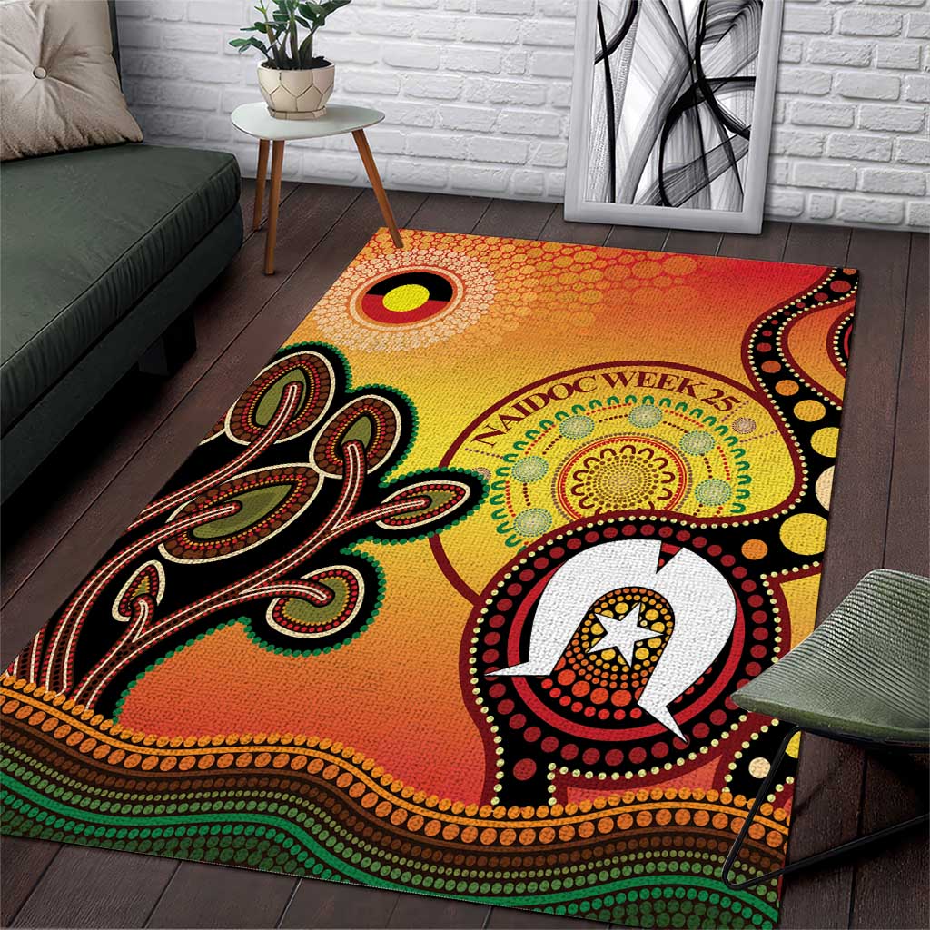 Australia NAIDOC Week Area Rug The Next Generation Strength Vision And Legacy