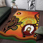 Australia NAIDOC Week Area Rug The Next Generation Strength Vision And Legacy