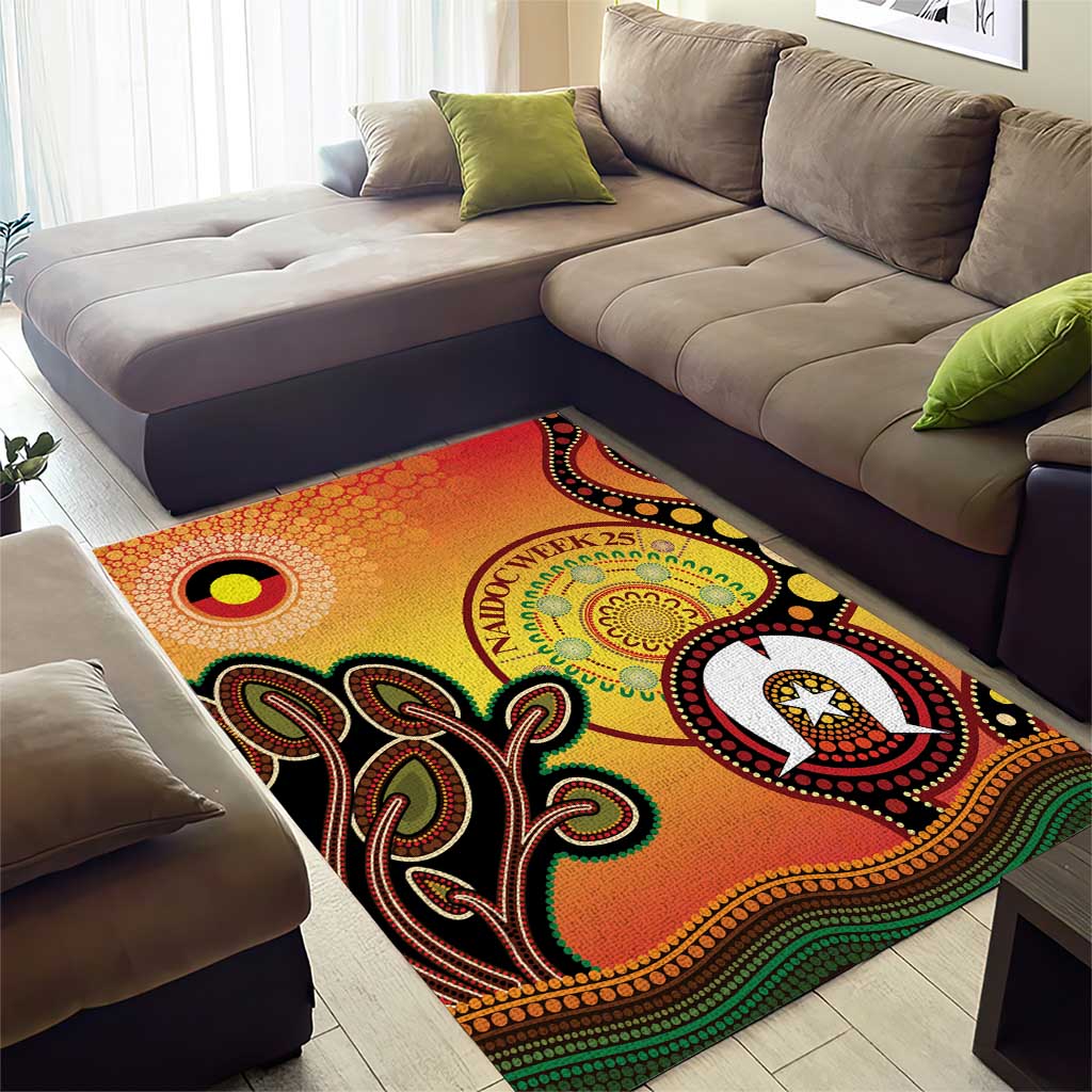 Australia NAIDOC Week Area Rug The Next Generation Strength Vision And Legacy