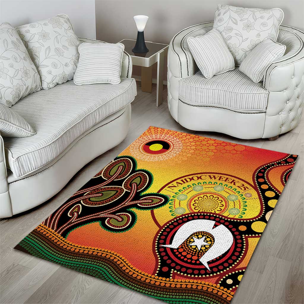 Australia NAIDOC Week Area Rug The Next Generation Strength Vision And Legacy