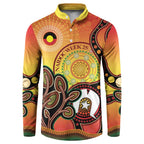 Australia NAIDOC Week Button Sweatshirt The Next Generation Strength Vision And Legacy