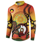Australia NAIDOC Week Button Sweatshirt The Next Generation Strength Vision And Legacy