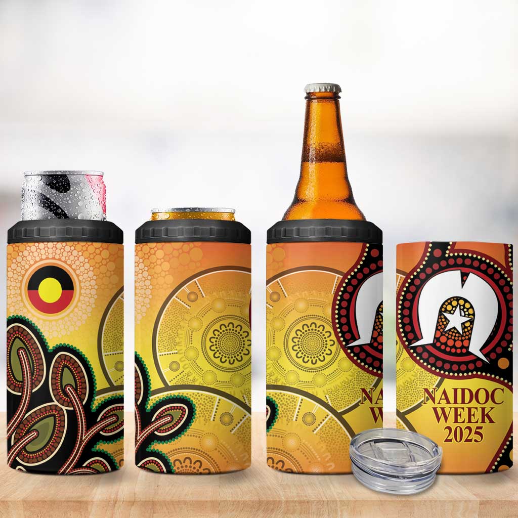 Australia NAIDOC Week 4 in 1 Can Cooler Tumbler The Next Generation Strength Vision And Legacy