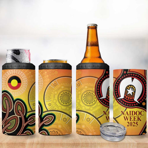 Australia NAIDOC Week 4 in 1 Can Cooler Tumbler The Next Generation Strength Vision And Legacy