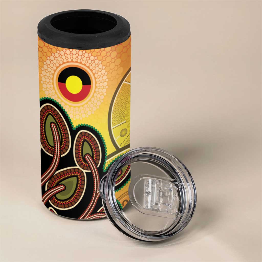 Australia NAIDOC Week 4 in 1 Can Cooler Tumbler The Next Generation Strength Vision And Legacy