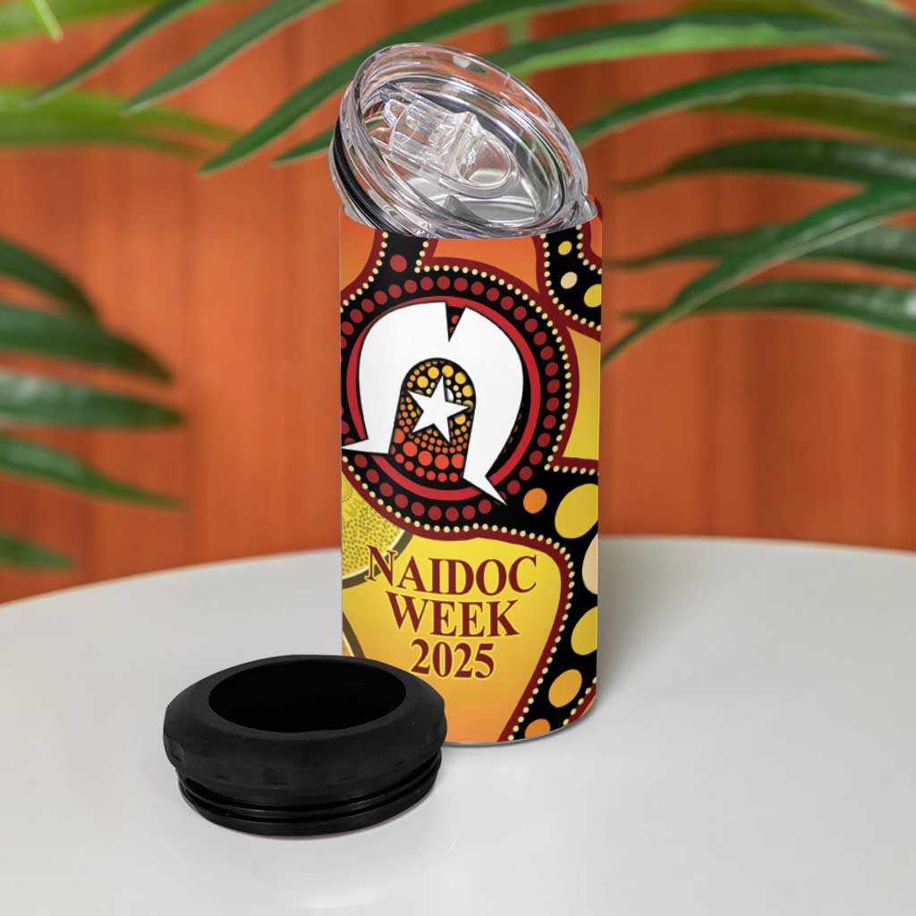 Australia NAIDOC Week 4 in 1 Can Cooler Tumbler The Next Generation Strength Vision And Legacy