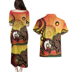 Australia NAIDOC Week Couples Matching Puletasi and Hawaiian Shirt The Next Generation Strength Vision And Legacy