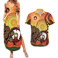 Australia NAIDOC Week Couples Matching Summer Maxi Dress and Hawaiian Shirt The Next Generation Strength Vision And Legacy