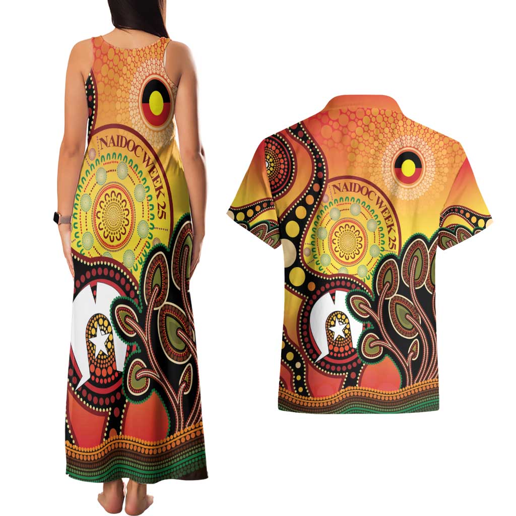 Australia NAIDOC Week Couples Matching Tank Maxi Dress and Hawaiian Shirt The Next Generation Strength Vision And Legacy