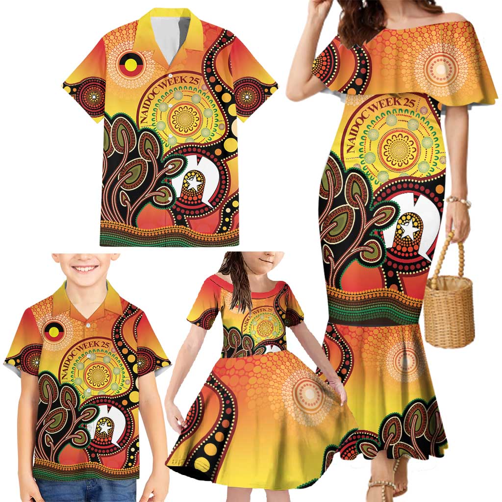 Australia NAIDOC Week Family Matching Mermaid Dress and Hawaiian Shirt The Next Generation Strength Vision And Legacy