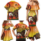 Australia NAIDOC Week Family Matching Mermaid Dress and Hawaiian Shirt The Next Generation Strength Vision And Legacy