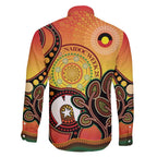 Australia NAIDOC Week Family Matching Off Shoulder Maxi Dress and Hawaiian Shirt The Next Generation Strength Vision And Legacy