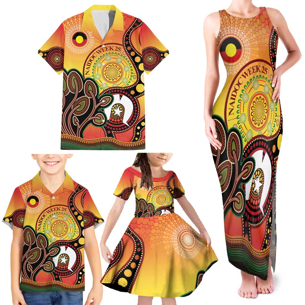 Australia NAIDOC Week Family Matching Tank Maxi Dress and Hawaiian Shirt The Next Generation Strength Vision And Legacy