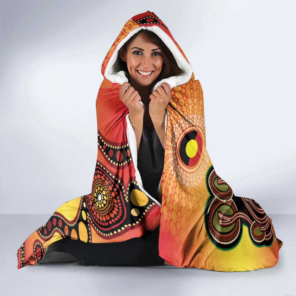 Australia NAIDOC Week Hooded Blanket The Next Generation Strength Vision And Legacy