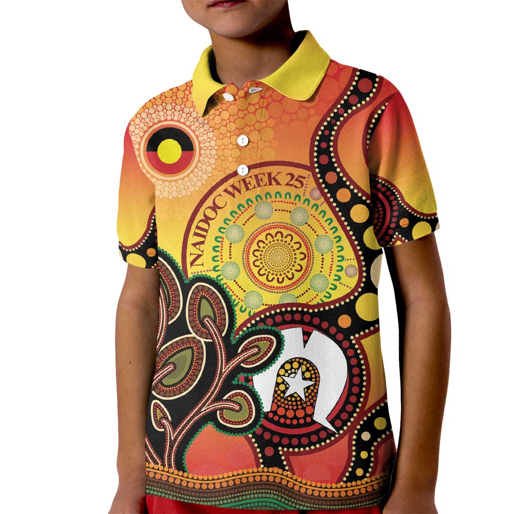 Australia NAIDOC Week Kid Polo Shirt The Next Generation Strength Vision And Legacy