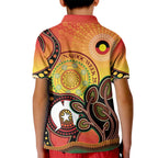 Australia NAIDOC Week Kid Polo Shirt The Next Generation Strength Vision And Legacy