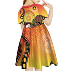 Australia NAIDOC Week Kid Short Sleeve Dress The Next Generation Strength Vision And Legacy