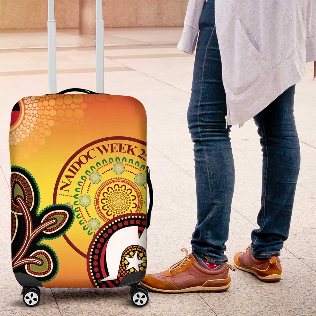 Australia NAIDOC Week Luggage Cover The Next Generation Strength Vision And Legacy