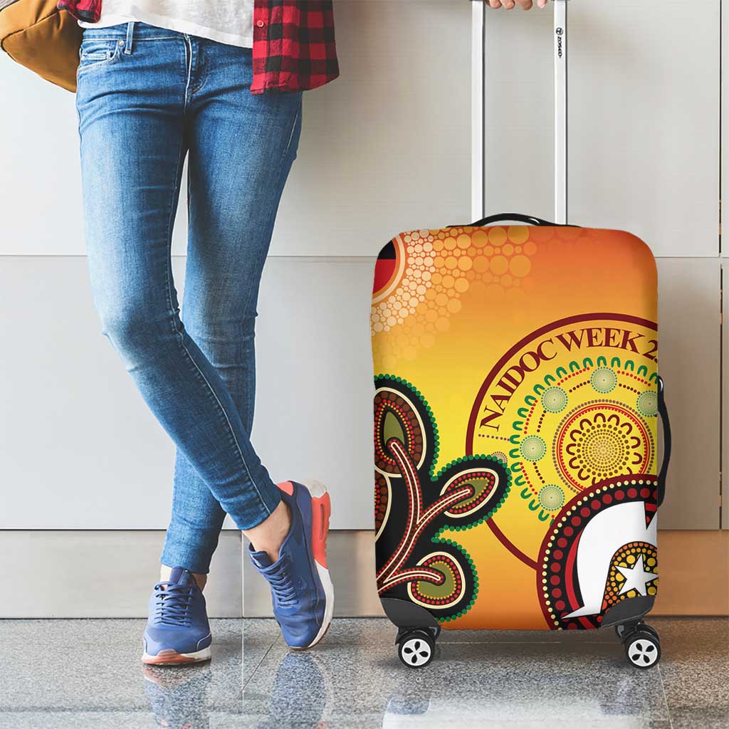 Australia NAIDOC Week Luggage Cover The Next Generation Strength Vision And Legacy