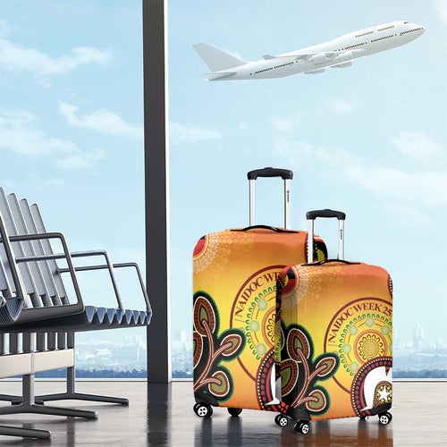Australia NAIDOC Week Luggage Cover The Next Generation Strength Vision And Legacy