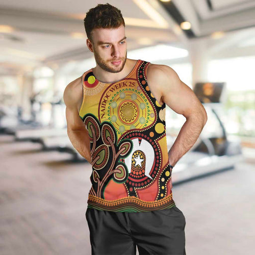 Australia NAIDOC Week Men Tank Top The Next Generation Strength Vision And Legacy