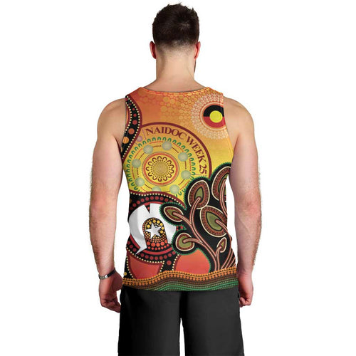 Australia NAIDOC Week Men Tank Top The Next Generation Strength Vision And Legacy