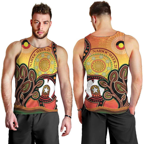 Australia NAIDOC Week Men Tank Top The Next Generation Strength Vision And Legacy