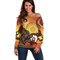 Australia NAIDOC Week Off Shoulder Sweater The Next Generation Strength Vision And Legacy