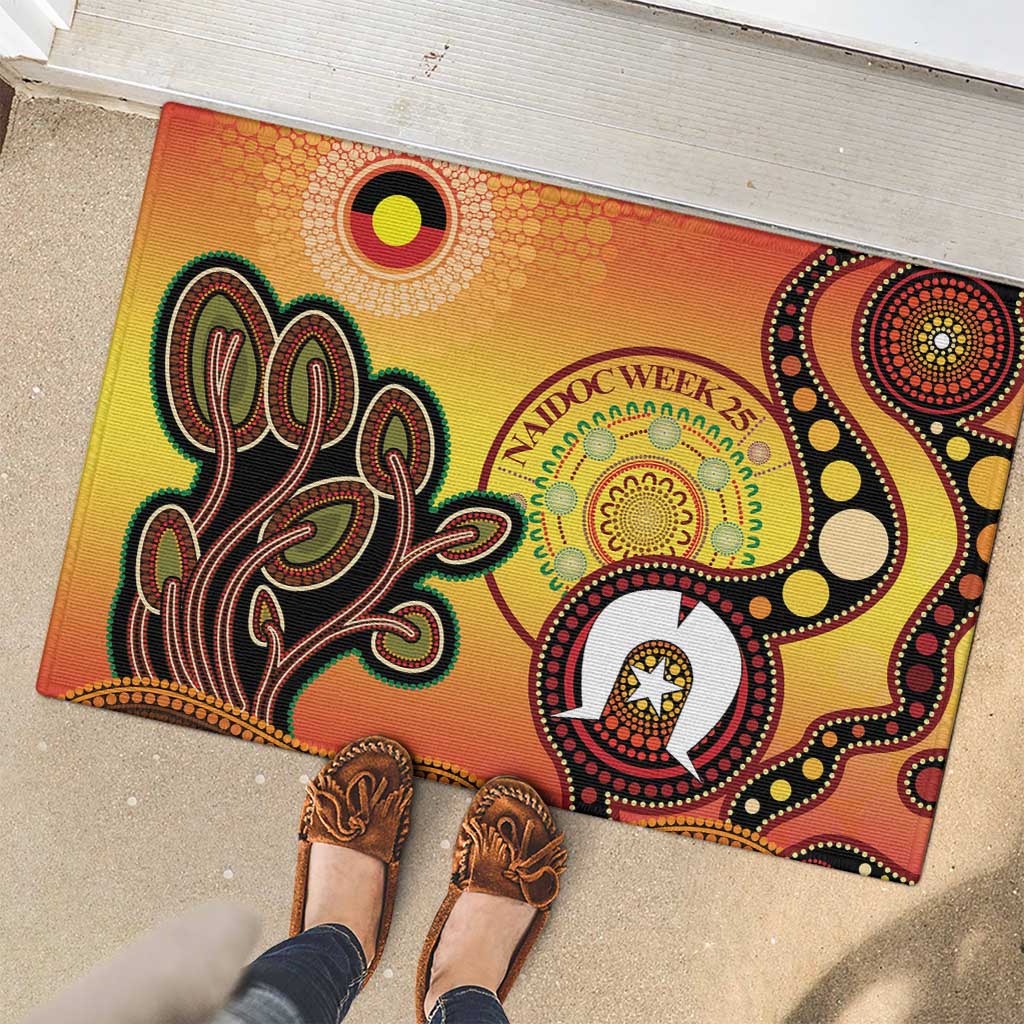Australia NAIDOC Week Rubber Doormat The Next Generation Strength Vision And Legacy