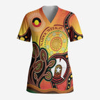 Australia NAIDOC Week Scrub Top The Next Generation Strength Vision And Legacy - Aussie Hoodie