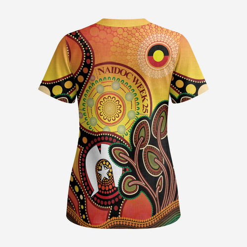 Australia NAIDOC Week Scrub Top The Next Generation Strength Vision And Legacy - Aussie Hoodie