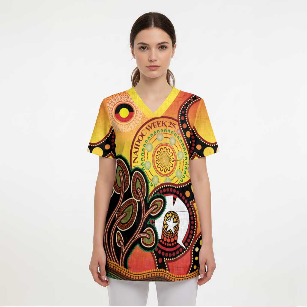 Australia NAIDOC Week Scrub Top The Next Generation Strength Vision And Legacy - Aussie Hoodie