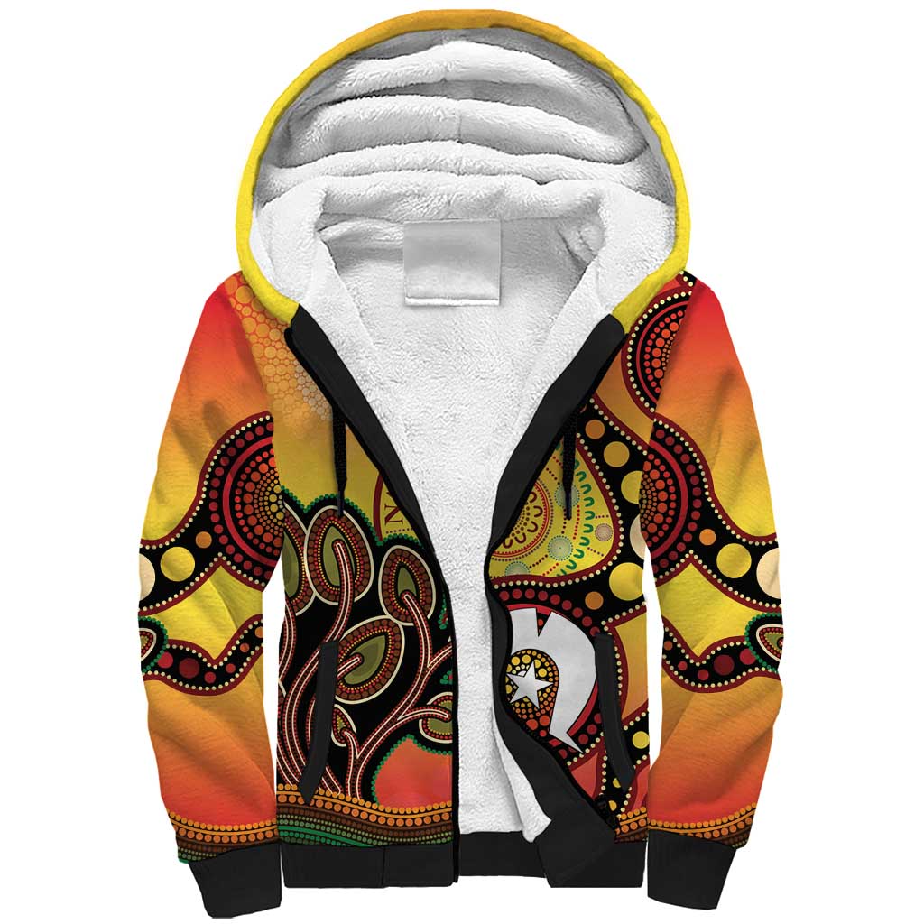 Australia NAIDOC Week Sherpa Hoodie The Next Generation Strength Vision And Legacy