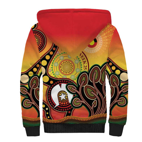 Australia NAIDOC Week Sherpa Hoodie The Next Generation Strength Vision And Legacy