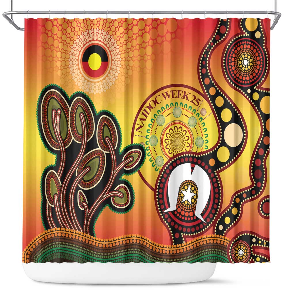 Australia NAIDOC Week Shower Curtain The Next Generation Strength Vision And Legacy
