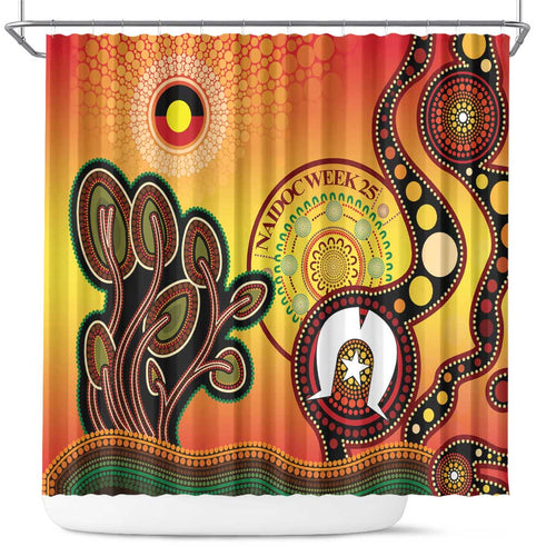 Australia NAIDOC Week Shower Curtain The Next Generation Strength Vision And Legacy