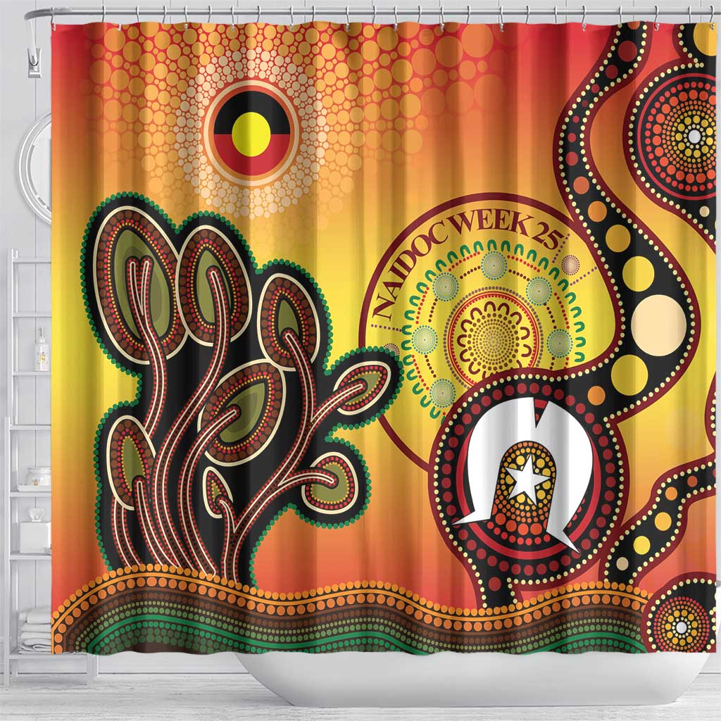 Australia NAIDOC Week Shower Curtain The Next Generation Strength Vision And Legacy